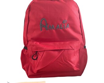 personalised daycare backpack