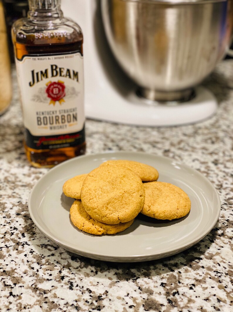 Brown Butter Bourbon Specialty Cookie Bourbon Sugar Cookie Etsy