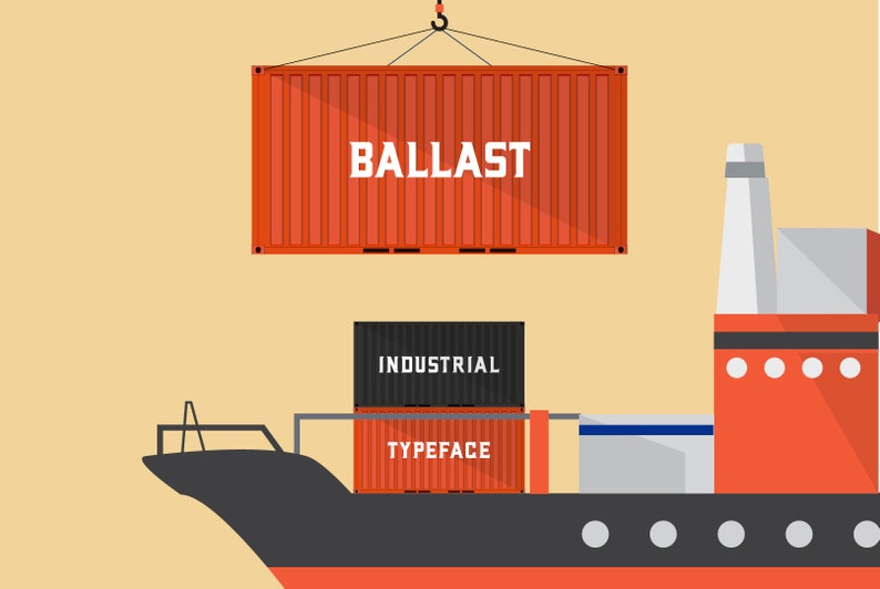 Ballast Pro Athletic Slab Serif Font Vintage Font, Font SVG Fonts