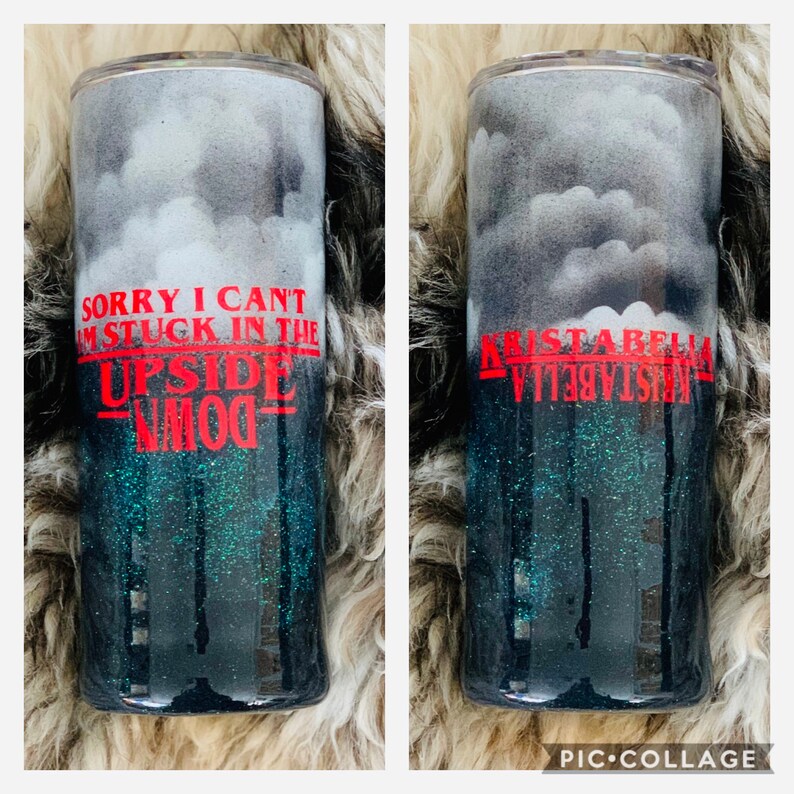 Stranger Things Tumbler Etsy