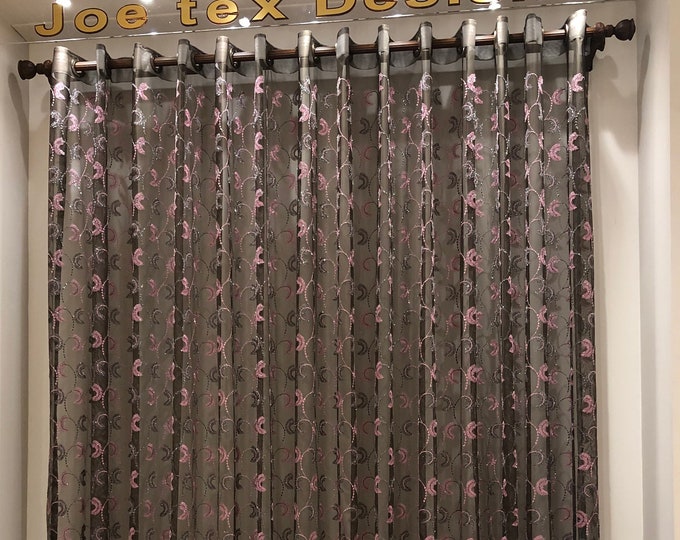 Egyptian Handmade Curtains. It Fits Window Size 3-5 Meters wide x 2.5 Meters Height