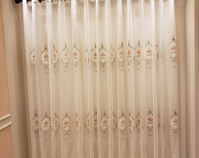Egyptian Handmade Curtains. It Fits Window Size 3-5 Meters wide x 2.5 Meters Height