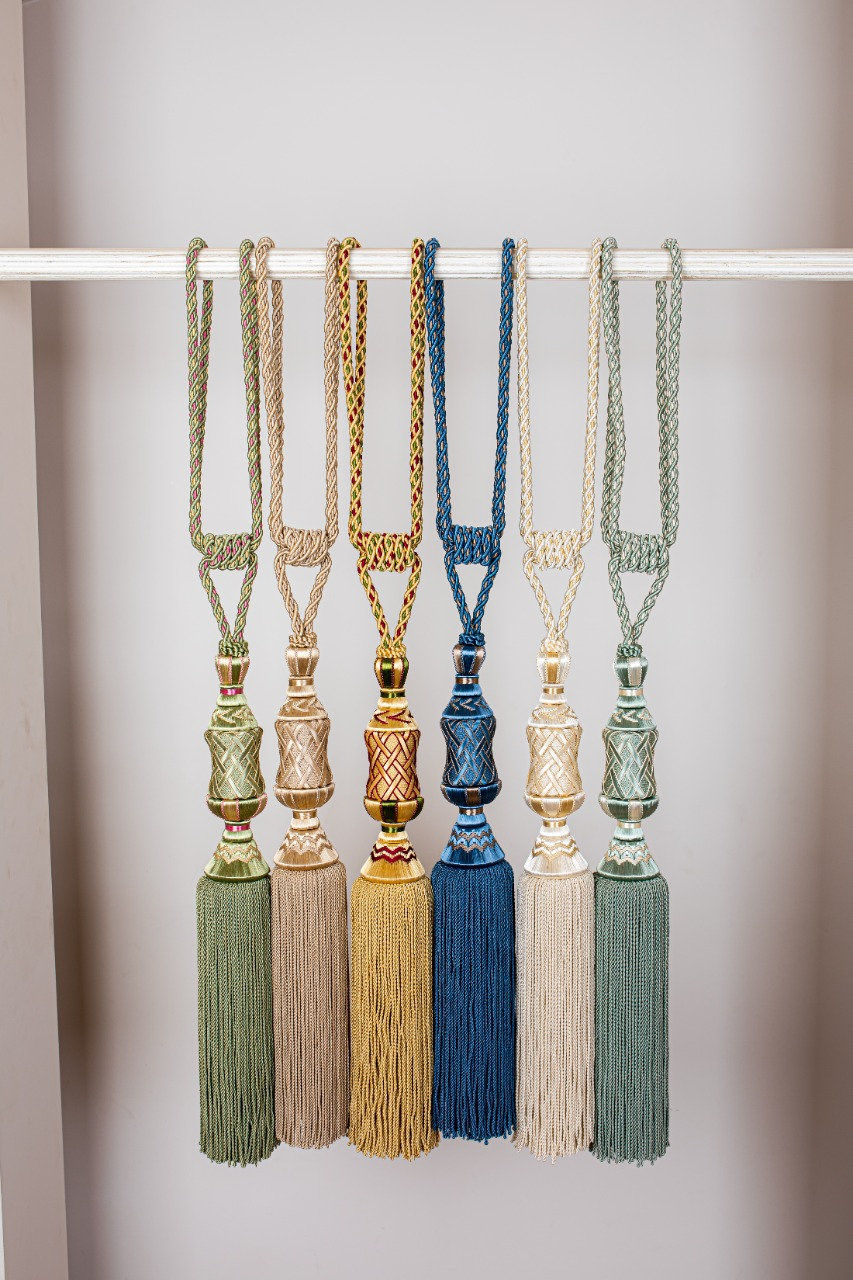 Big Tie Back Colorful Tassel / Curtains Tiebacks/ Towel Etsy