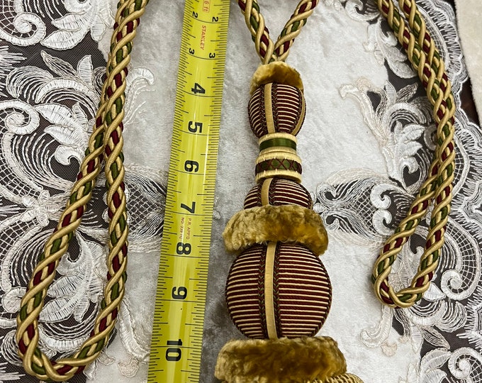 Gold tassels /Mixed colors tassels/Curtains Tassel Tieback/ curtains tieback/ Egyptian handmade