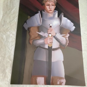 Laios Touden Dungeon Meshi canvas poster