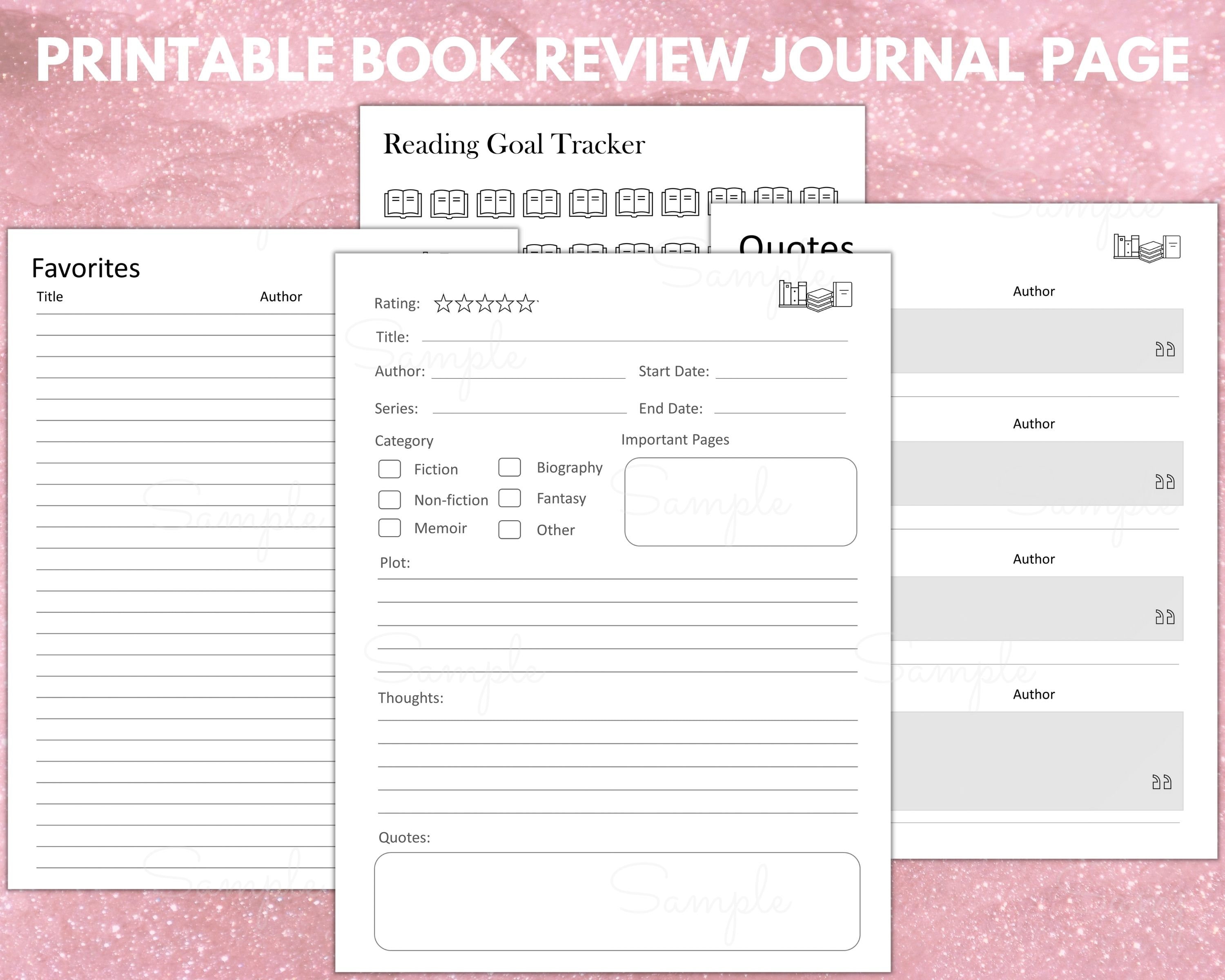 Bookclub Journal [Book]