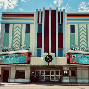 Wall art home decor. Martin Theatre Downtown Panama City Florida