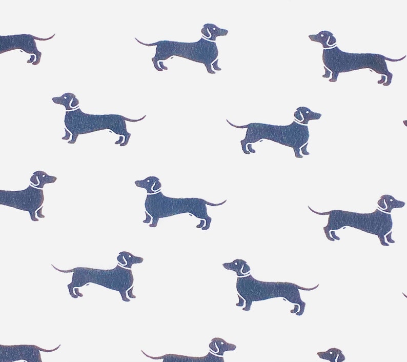 Chiffon Dachshund Dog Scrunchies