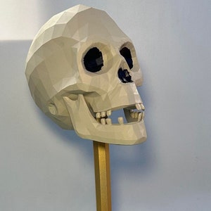 Rust Game Skull Trophy 12 inch tall Customisable Name  | Hand Painted | Resin
