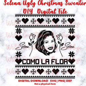Selena ugly christmas sweater clearance
