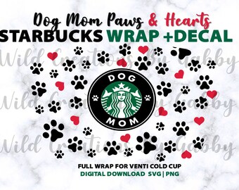 Download Starbucks Dog Mom Etsy