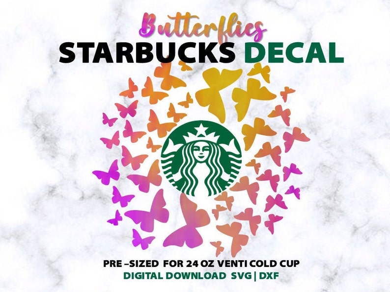 Free Free 160 Butterfly Svg Starbucks Cup SVG PNG EPS DXF File