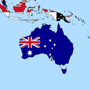 All Countries Vector World Map - Detailed World Map Drawing. Flags ...