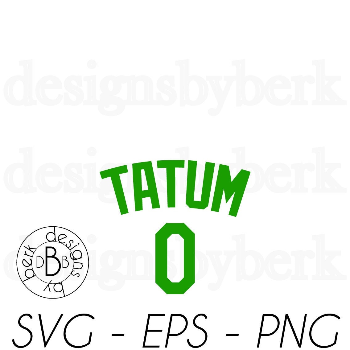 Jayson Tatum 0 Jersey PNG SVG EPS Clipart Clip Art Cut File Etsy