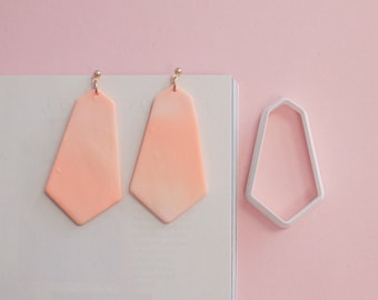 Long diamond polymer clay cutters - Polymer clay tools - 3d printed polymer clay cutters