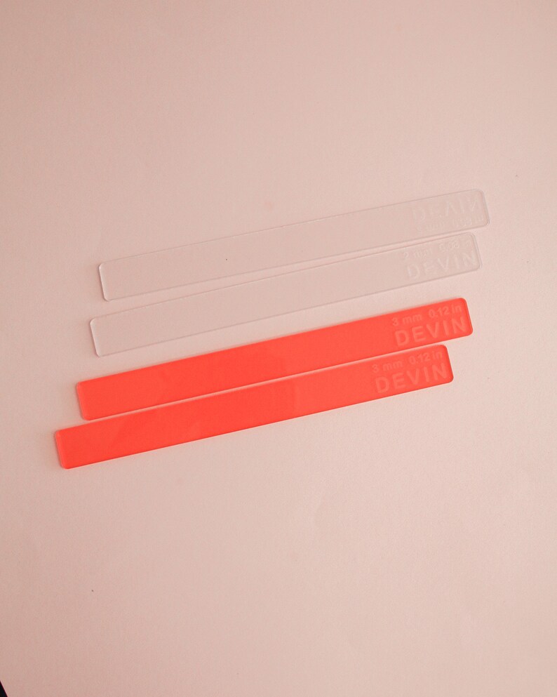 3mm Polymer Clay Depth Guides Deep Guides For Polymer Clay Etsy 3mm Polymer Clay Depth Guides Deep Guides For Polymer Clay Etsy