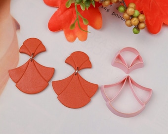 Fan embossed polymer clay cutters - Polymer clay tools - 3d printed polymer clay cutters