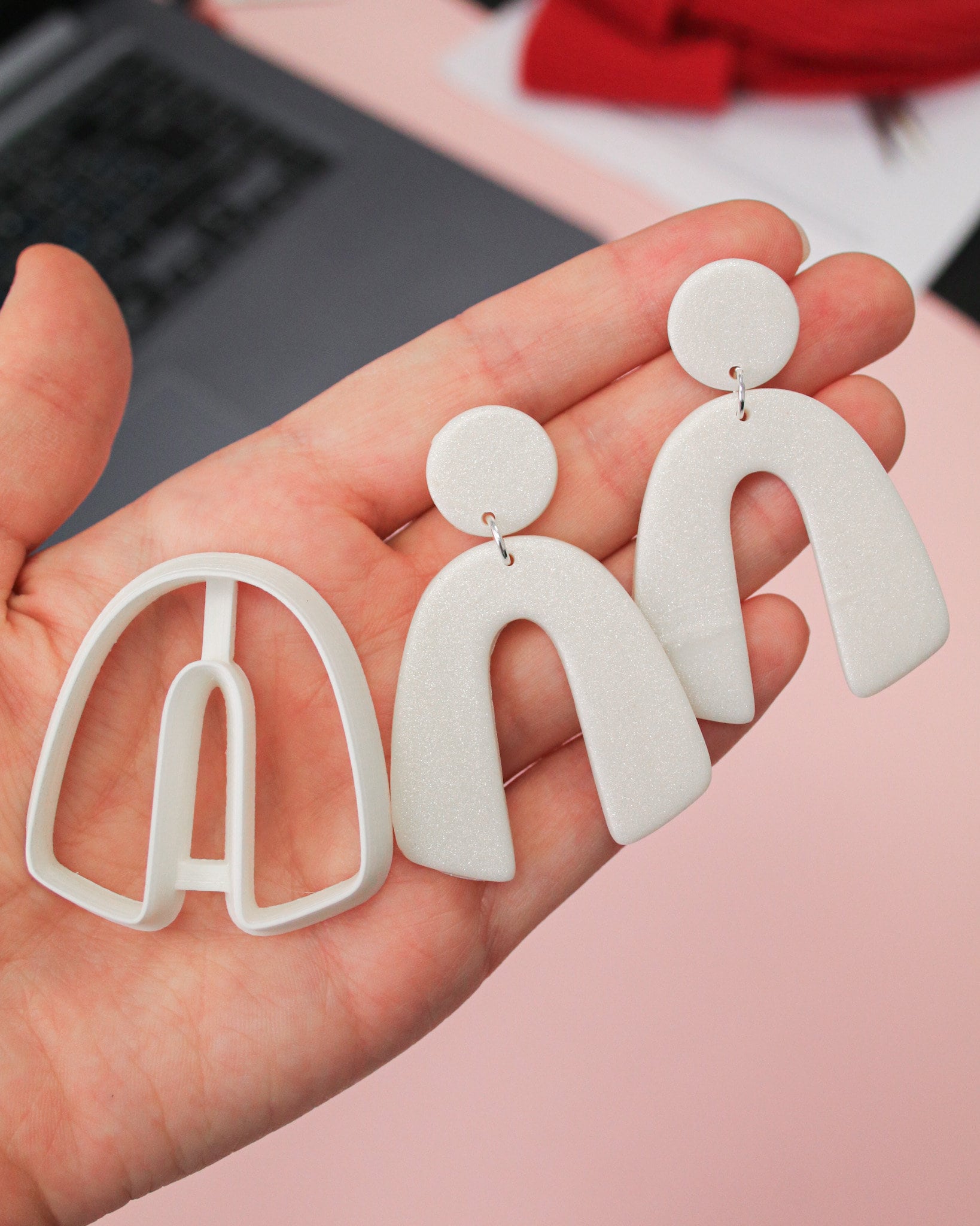 U-shape rounded polymer clay cutters - Polymer clay tools - 3d printe…
