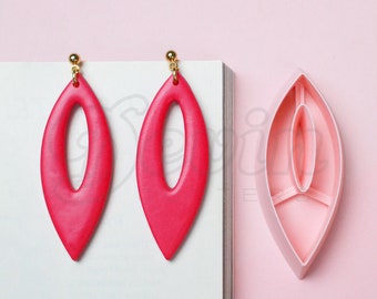 Waterdrop donut polymer clay cutters set - 3d printed polymer clay tools