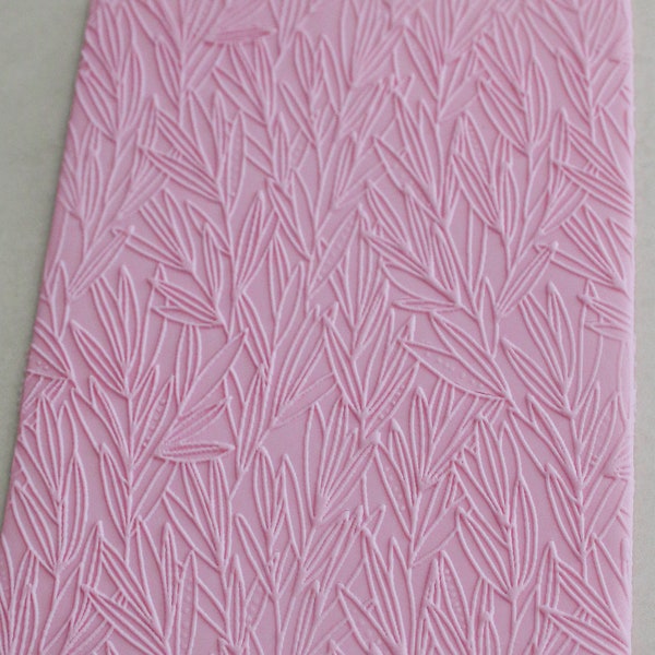 Polymer Clay Texture Sheet - Texture Matte für Polymer Clay - Rubber Texture Sheets