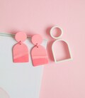 Arch polymer clay cutters - Polymer clay tools - 3d printed polymer clay cutters