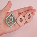 Moroccan donut polymer clay cutter - Polymer clay tools - 3d printed polymer clay cutters