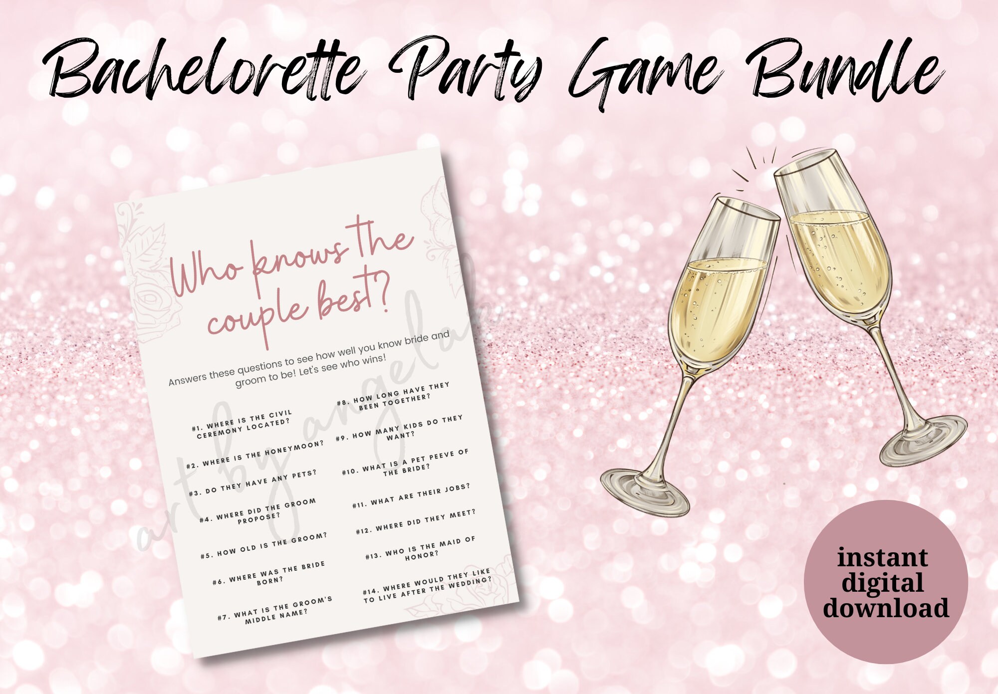 Bachelorette Party Games Printable Unique Designs Multipack Etsy Bachelorette Party Games Printable Unique Designs Multipack Etsy