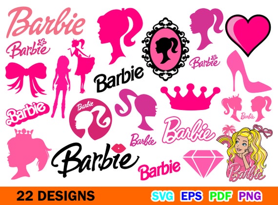 Barbie svg fileBarbie svg cricutBarbie pngBarbie alphabet | Etsy