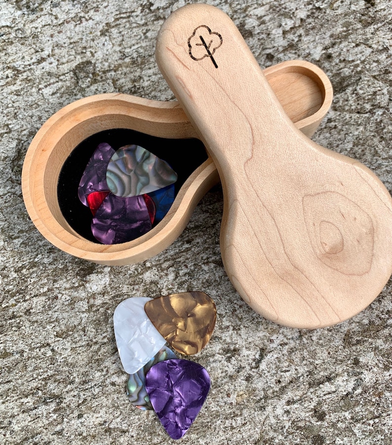 Mandolin Pick Casepick Holderpick Boxunique Gift Etsy