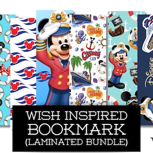 Wish Inspired Bookmark Bundle, Fish Extender Gifts, Laminated Bookmark Set, Pixie Dust Gifts