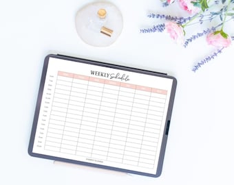 Weekly Planner Pages, Weekly Planner Inserts, Digital Planners, Digital Planning Pages