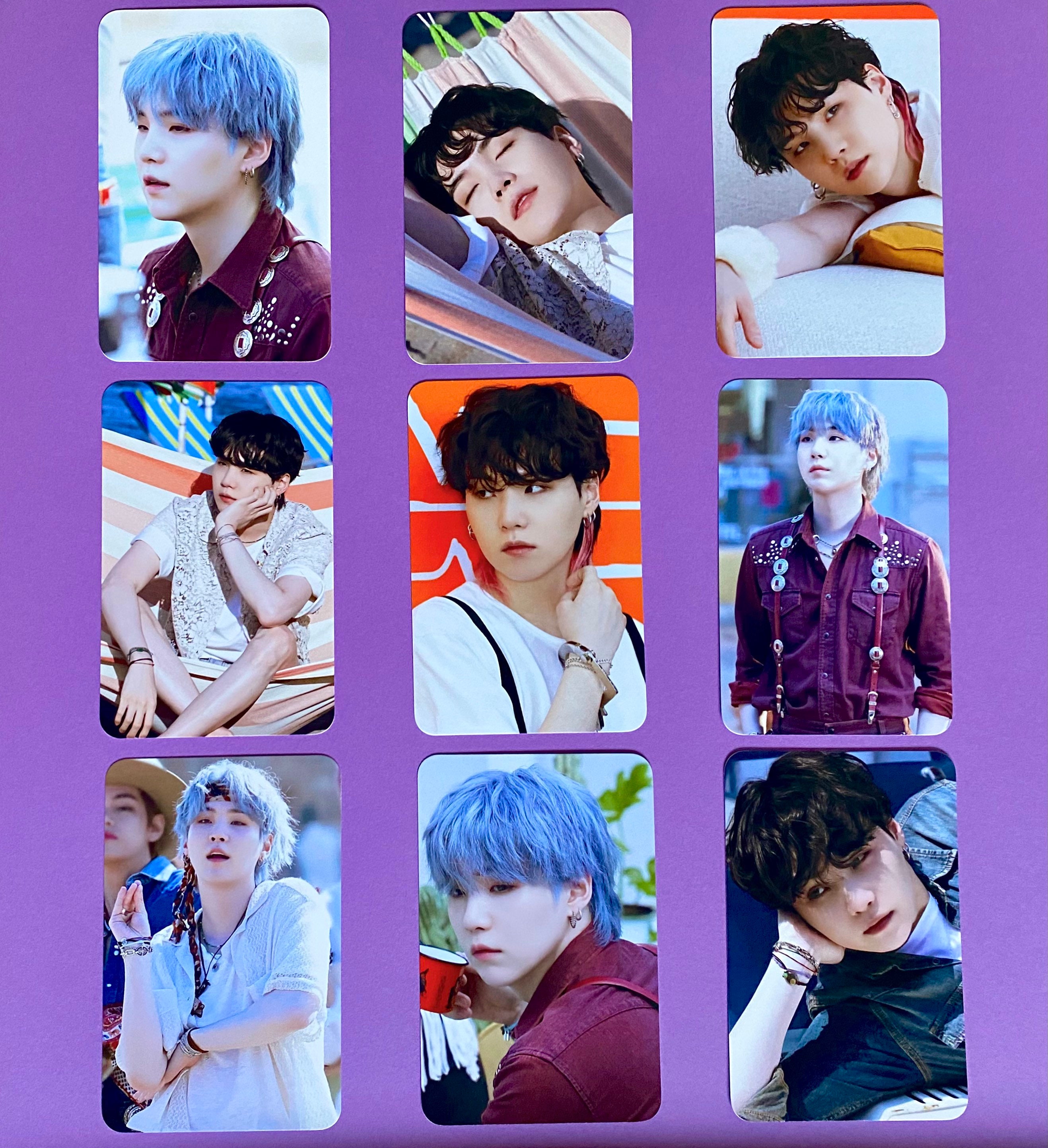 Yoongi Photocards BTS Photocards BTS Permission to Dance Etsy