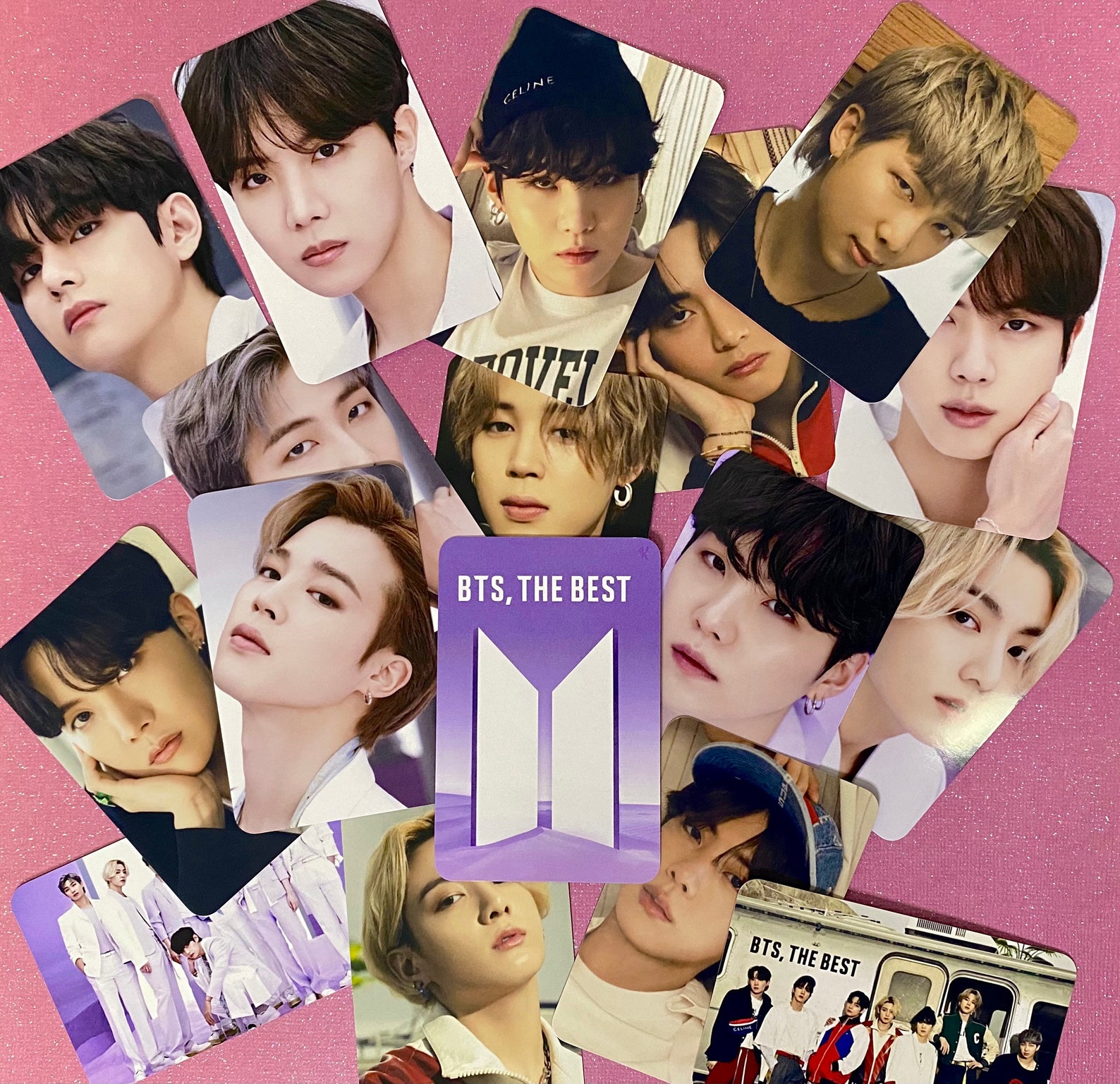 BTS 방탄소년단 THE BEST Photocards bts Japanese album bts Etsy