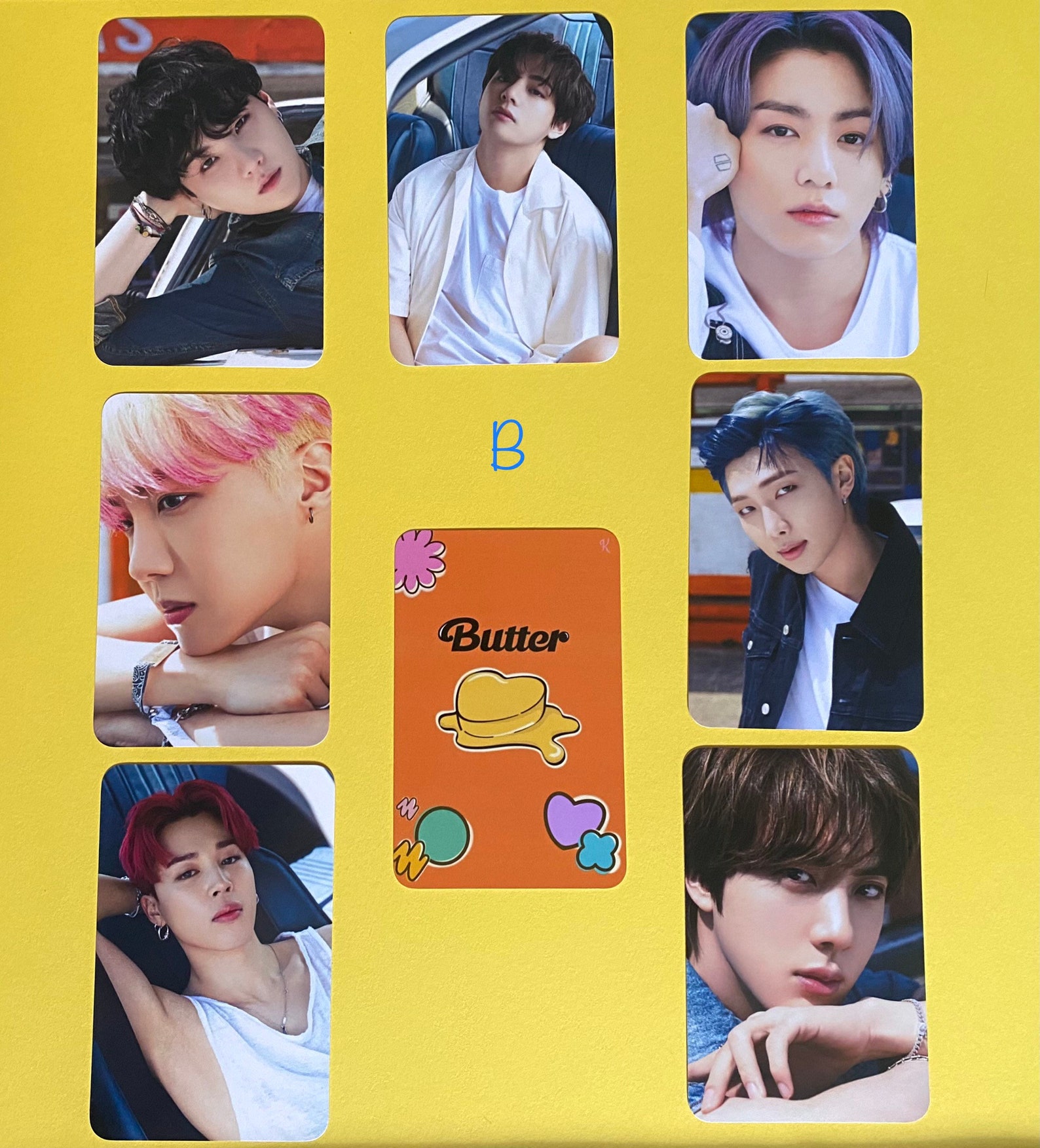 Bts Butter Concept Photo Sketch Photocards Peaches Cream Etsy My XXX
