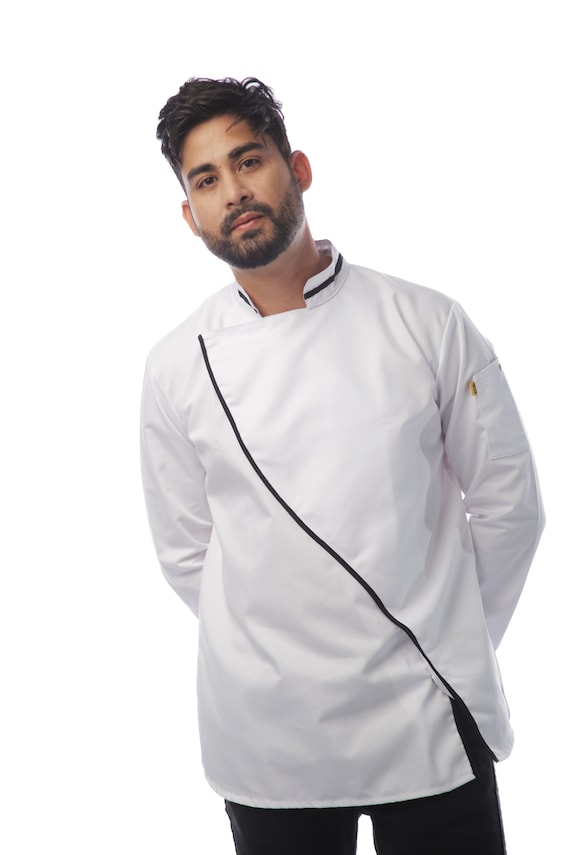 Becco Chef Coat, Chef Jacket, Chef Shirt, Restaurant, Hotel, Kitchen,  Bistro, Pub, Long Sleeved Chef Jacket, Chef Uniform. 