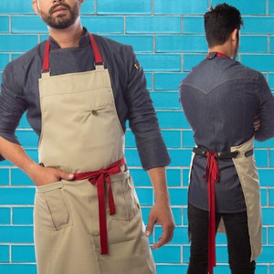 Unisex Apron, Ibiza Chef Apron, Florist Apron, Baker Apron, Artist Apron, Bartender Apron, Stylist Apron, Hairdresser Apron, Eco frindly