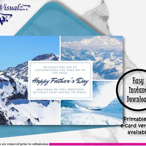 Tarjeta del Día del Padre, Tarjeta hermosa, Tarjeta de esposa a marido, Tarjeta significativa, Tarjeta electrónica, Tarjeta personalizada, Tarjeta imprimible, Tarjeta de felicitación, Descarga digital,