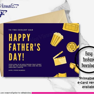 Tarjeta del Día del Padre, Tarjeta Cool Dad, Tarjeta Digital del Día del Padre, Tarjeta Electrónica, Tarjeta Personalizada, Tarjeta Imprimible, Tarjeta de Felicitación, Descarga Digital, Tarjeta papá