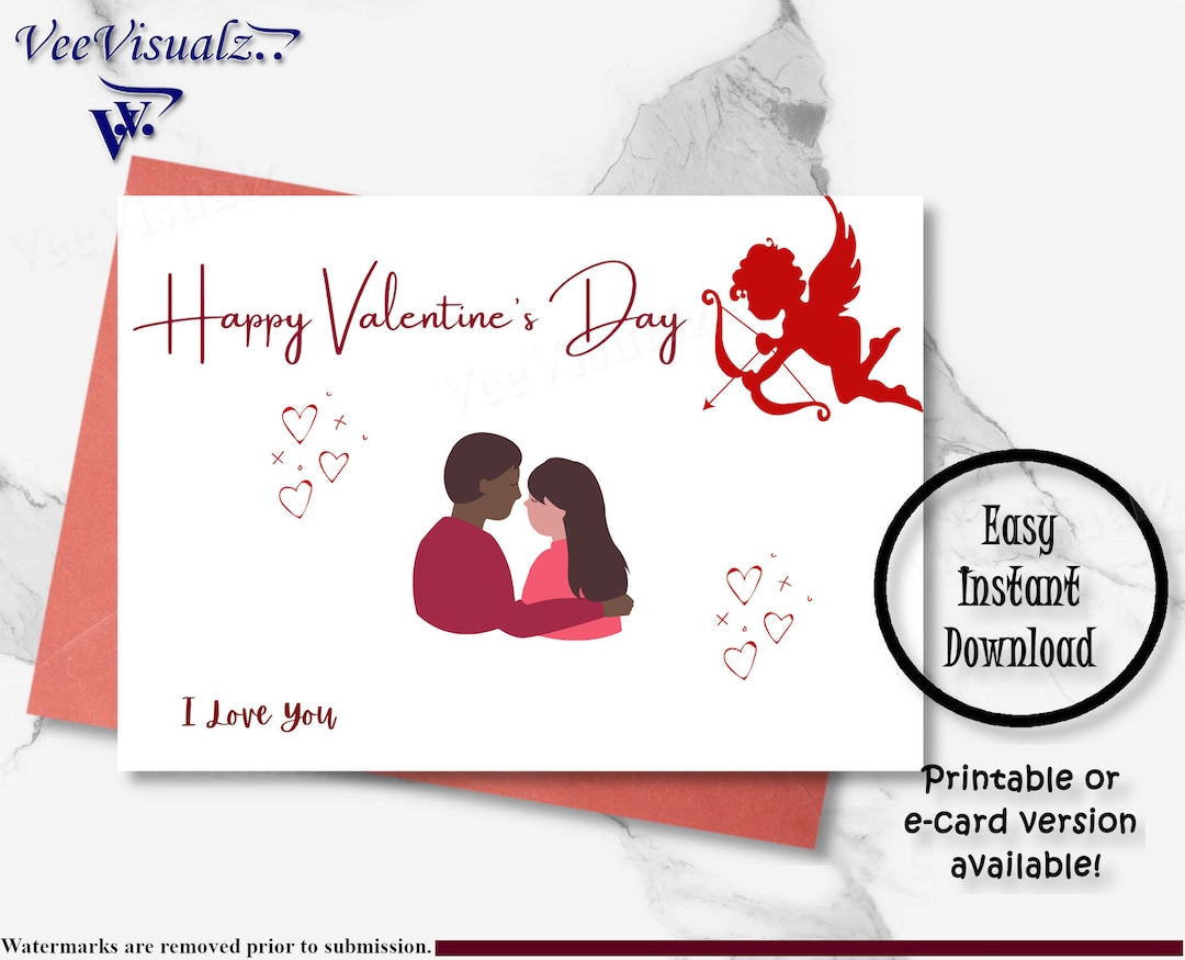 Pop-Up Valentinstagskarte "To My Valentine" – Niedlich & Persönlich Für Ihn & Sie
