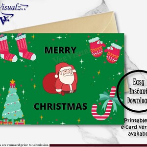 Christmas Card, Printable Card, Christmas Gift, Merry Christmas Card, Cute Christmas Card, Christmas Card Wife, Christmas E-Card, Xmas Card