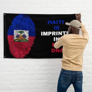 Bandeira do Haiti, Bandeira do Haiti, Haiti, Presente do Haiti, Presente para o Haiti, Apoio ao Haiti, Presente do Haiti, Bandeira do país, Bandeira, Drapeau Haiti