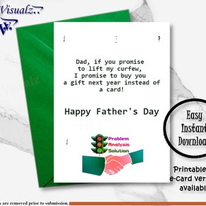 Tarjeta del Día del Padre, Tarjeta imprimible, Tarjeta de felicitación, Tarjeta divertida, Tarjeta digital del Día del Padre, Tarjeta electrónica, Tarjeta personalizada, Tarjeta de cuarentena, Tarjeta de humor