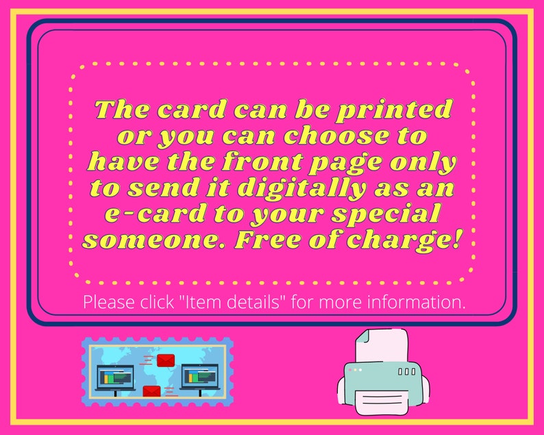 Birthday Card|Printable Card|Birthday Card for Friend,Family|Beautiful Card|E-card|Birthday Gift|Meaningful Card|Digital Download|FlowerCard