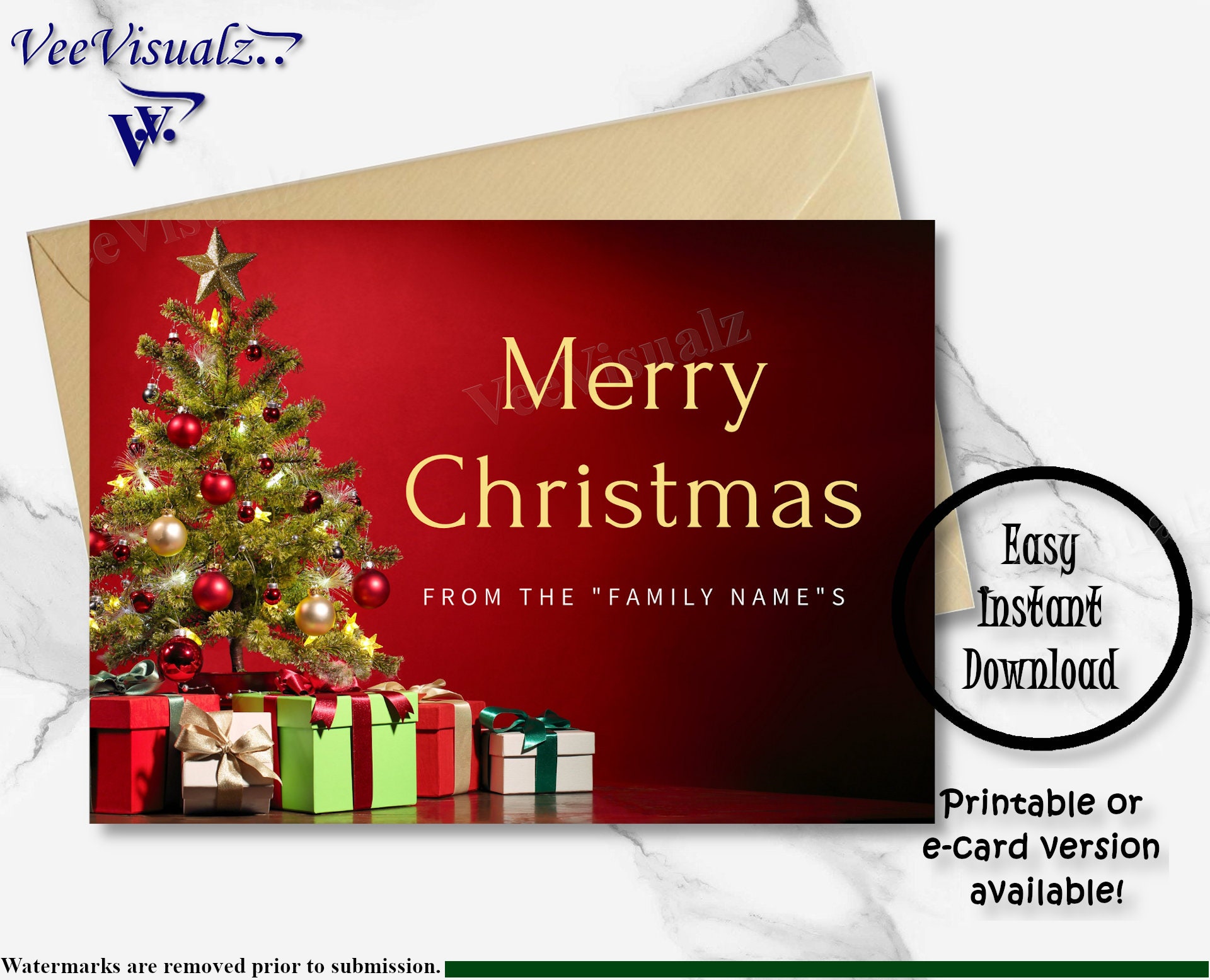 Custom Christmas Card, Printable Card, Christmas Card, X-mas Card, Christmas Gift, Gift, Christmas E-Card, Merry Christmas Card, X-mas