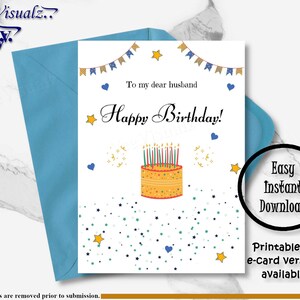 Verjaardagskaart| Afdrukbare kaart| Verjaardagskaart voor man| Verjaardagscadeau| Gelukkige verjaardagskaart| Digitale download| Mooie kaart| E-card| Aangepaste kaart