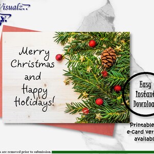 Karta świąteczna, Karta do druku, Karta świąteczna, Wesołych Świąt, Karta X-mas, E-kartka, Wesołych Świąt, Okres świąteczny, Wesoła Karta świąteczna