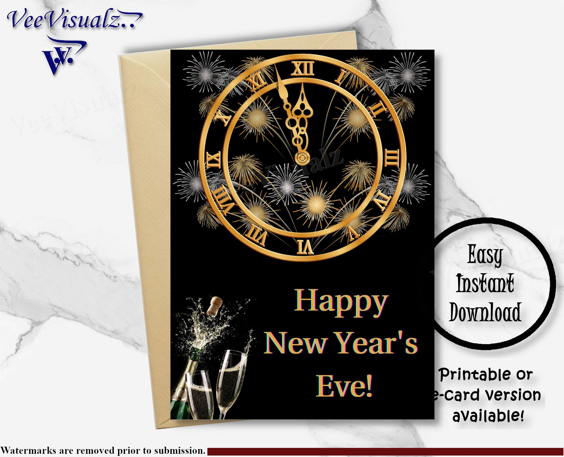 Happy New Year s Eve Card Printable Card New Year Card Etsy Espa a happy-new-year-s-eve-card-printable-card-new-year-card-etsy-espa-a