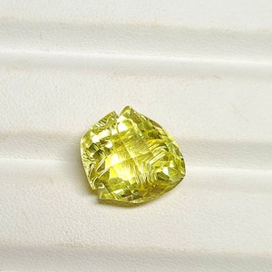 14*16mm Lemon Quartz Cut, AAA Quality Beautifully Faceted Lemon Quartz Stone, Natural Lemon Quartz Loose Gemstone For Jewelry Making.