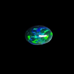 10*15 MM Oval Black Opal Cabochon AAA Quality Black Opal Cabochon, Ethiopian Opal Cabochon, Honey Comb Gemstone For Jewelry.