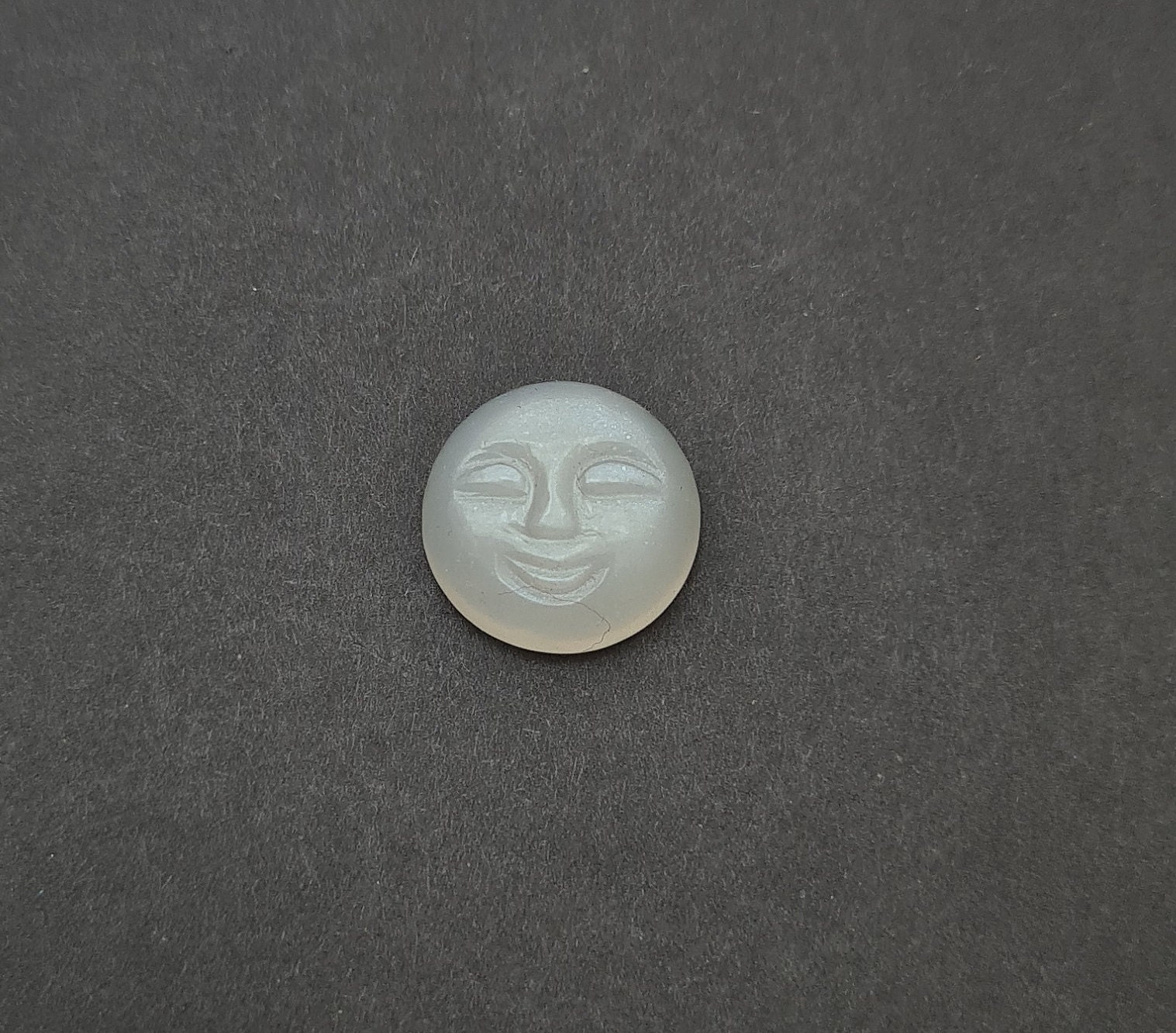 Natural White Moonstone Face Moonstone Hand Carved Loose Etsy